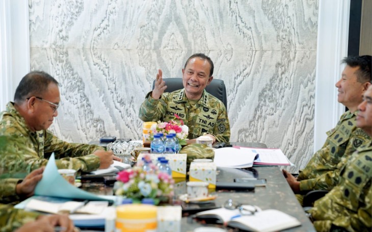 Kasum TNI Pimpin Rakor Penanganan Karhutla dan Teknologi Modifikasi Cuaca