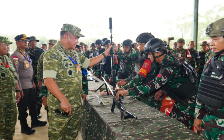Wakil Panglima TNI merangkap Kepala Badan Nasional Pengelola Perbatasan dan Daerah Terpencil (BNPPDT) Jenderal TNI Maruli Simanjuntak 