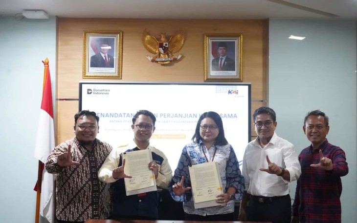KAI Logistik Bersama PT Bogantara Indo Transport menandatangani Perjanjian Kerja Sama