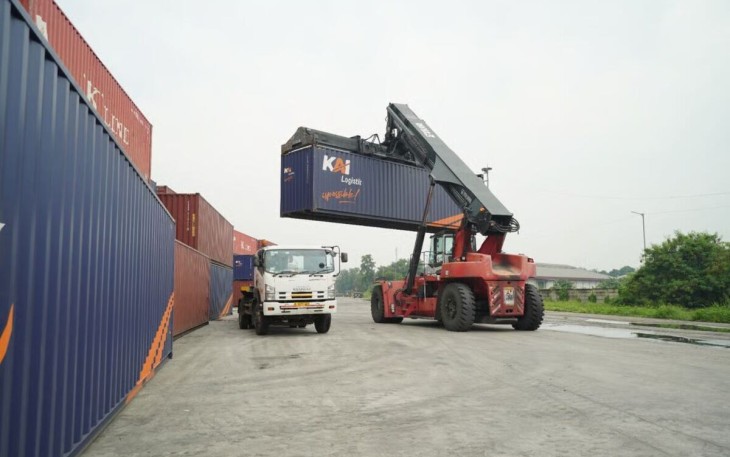 KAI Logistik Tingkatkan Daya Saing KA Kontainer, Perkuat Logistik Berkelanjutan