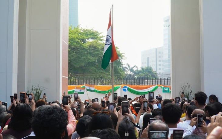 Kedutaan Besar India Rayakan Hari Kemerdekaan India ke-80 di Jakarta dengan Pengibaran Bendera, Pertunjukan Budaya, dan Momentum Baru Hubungan Bilateral