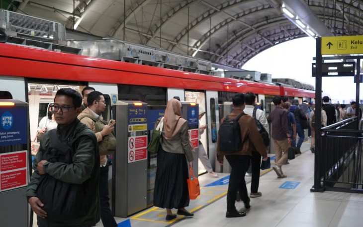 Libur Panjang 14–17 Mei, KAI Operasikan 270 Perjalanan LRT Jabodebek per Hari