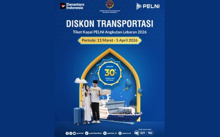 Program Stimulus Ekonomi Diskon Transportasi Tiket Kapal Laut Pelni.