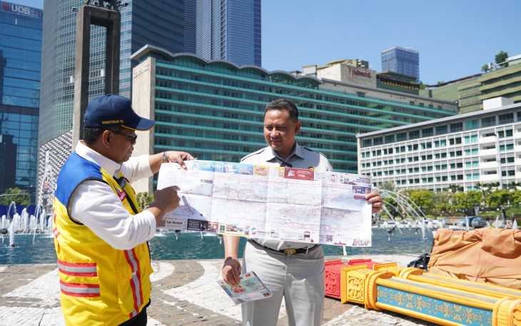 Penjelasan Peta Mudik Lebaran.