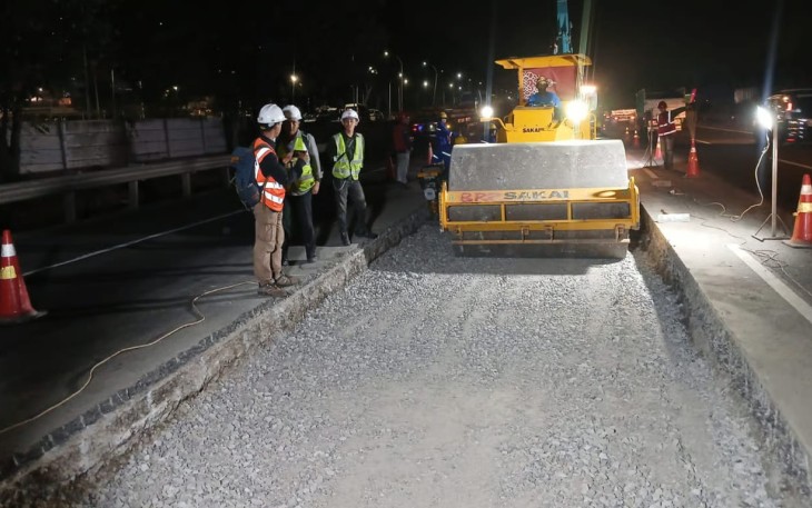 Perkuat Kualitas Jalan Tol, PT Jasamarga Tollroad Maintenenance Laksanakan Preservasi Ruas Tol Jakarta–Tangerang