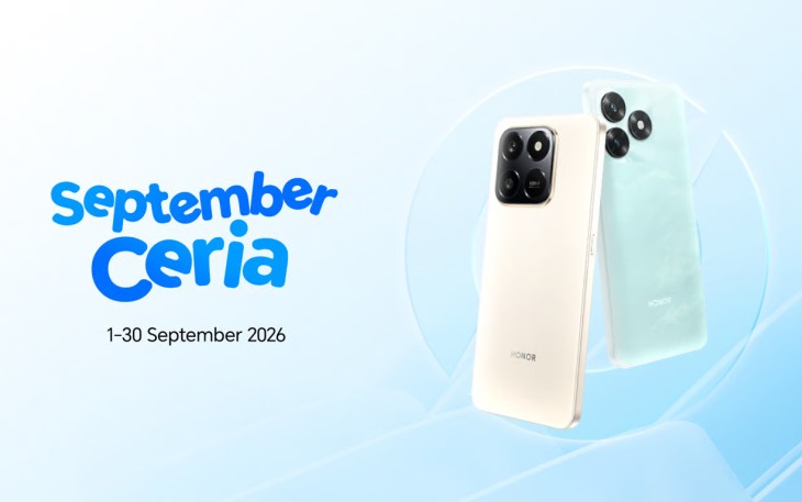 Rayakan “September Ceria”, HONOR Tawarkan Diskon Spesial untuk Tablet dan Smartphone Unggulan