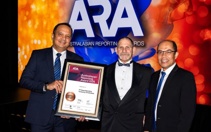SUCOFINDO Perkuat Komitmen Tata Kelola Berstandar Internasional, Raih Bronze Award Australasian Reporting Awards