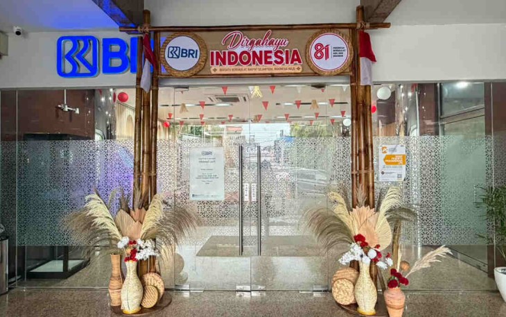 Sambut HUT ke-81 RI, BRI BO Kramat Jati Semarakkan Nuansa Merah Putih
