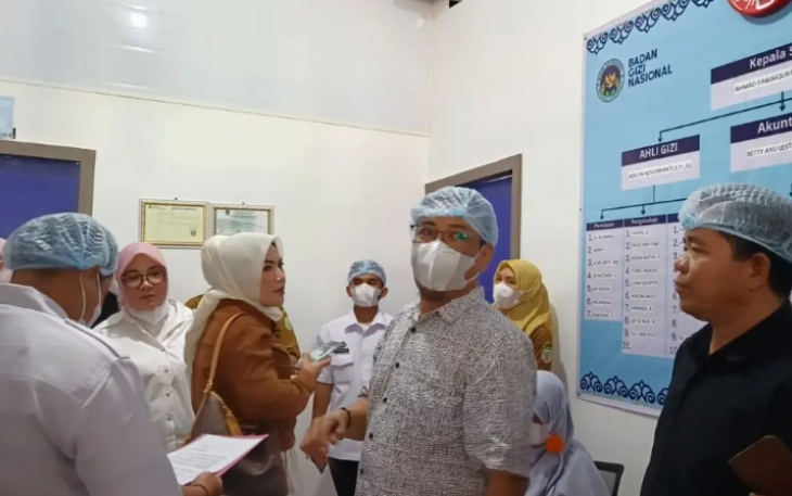 Komisi IV DPRD Provinsi Bengkulu melakukan inspeksi mendadak (sidak) ke Satuan Pelayanan Pemenuhan Gizi (SPPG) Kota Bengkulu