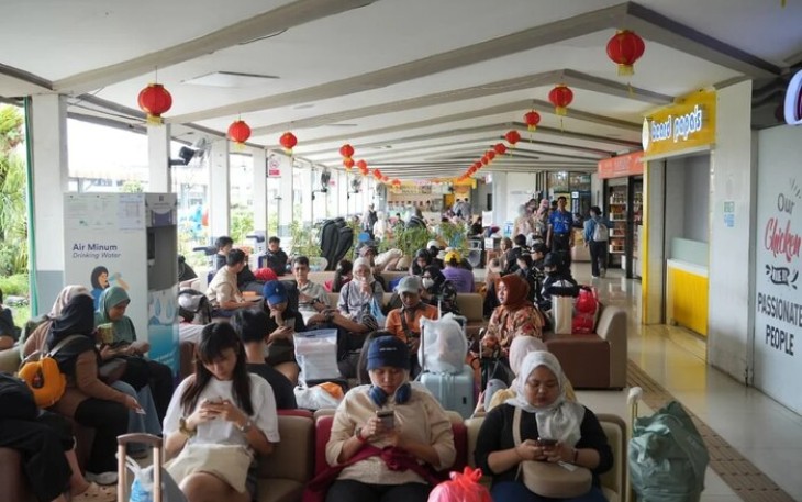 suasana stasiun di daop 2 bandung