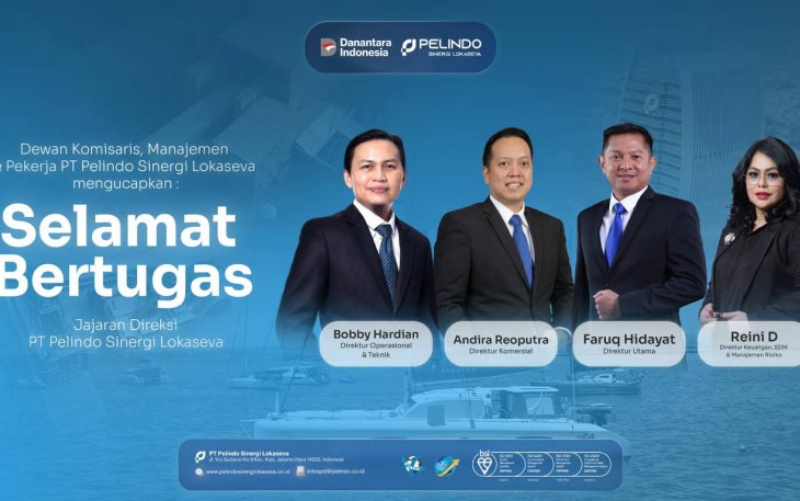 Susunan Baru Direksi PT Pelindo Sinergi Lokaseva