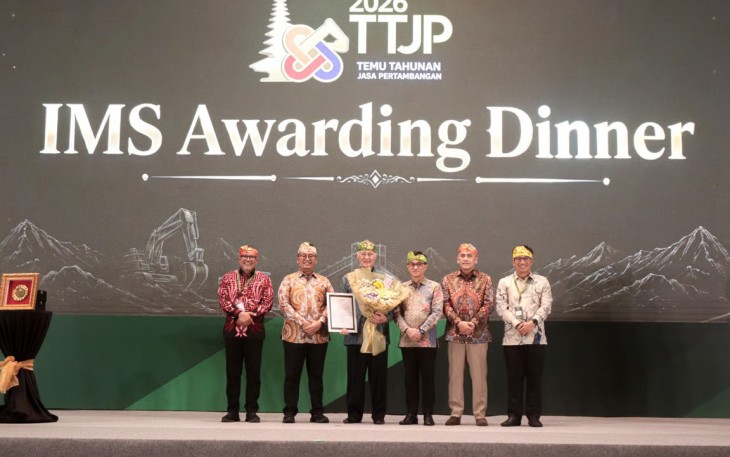 Terapkan Standar Pelayanan Unggul, SUCOFINDO Raih Predikat Emas Kategori Surveyor di Indonesia Mining Services Awards 2026