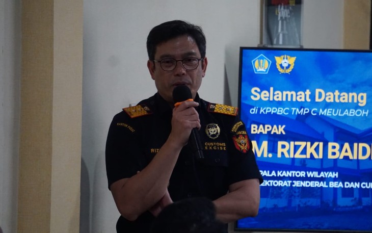 Kepala Kantor Wilayah DJBC Aceh, M. Rizki Baidillah