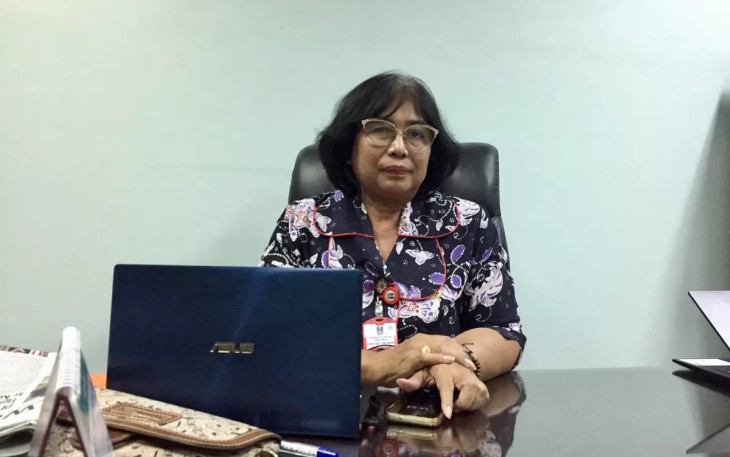 Direktur Utama RS Menur Surabaya drg. Vitria Dewi
