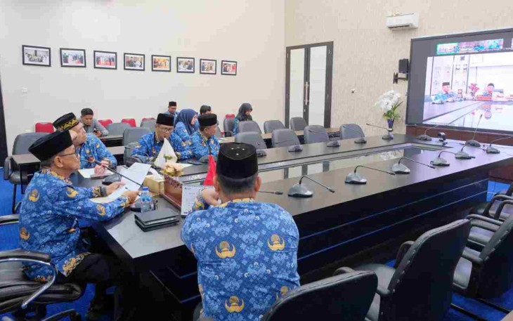  Wakil Wali Kota Tanjungpinang, Raja Ariza ikuti rapat Rembuk dan Bincang-bincang Otonomi Daerah Antar Kepala Daerah dan Kemendagri RI (REBOAN) bersama Jenderal Otonomi Daerah Kemendagri RI