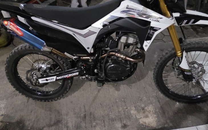 Foto : Motor yang akan dicuri 