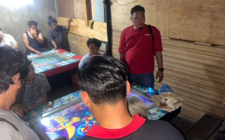 Polrestabes Medan Ungkap Kasus Judi Meja Ikan di Pulo Brayan,