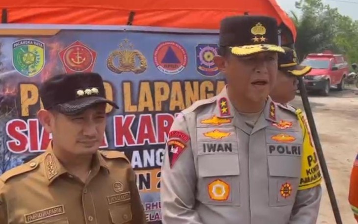 Kapolda Kalimantan Tengah Irjen Pol Iwan Kurniawan
