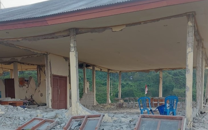 Dampak Gempa Bumi NTT