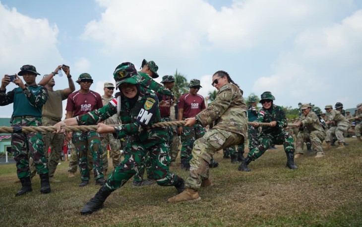 TNI AD dan US Army Adu Seru di Culture Day
