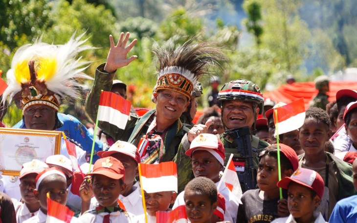 Koops TNI Habema Hadirkan Kampung Hitadipa Damai di Papua