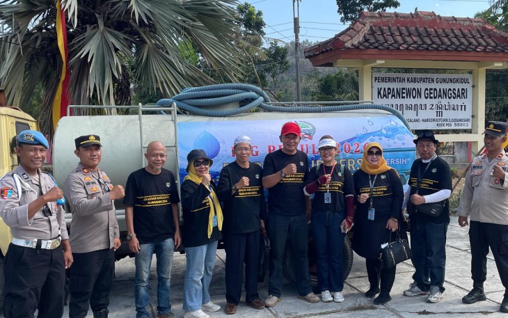 IKG Kembali Gelar Baksos Dropping Air, Targetkan Distribusi 2,5 Juta Liter untuk Warga Gunungkidul