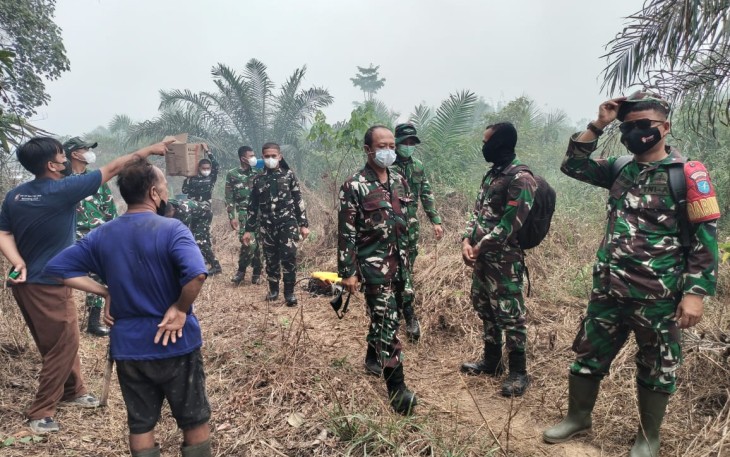 Penyuluhan Pencegahan Karhutla di Kabupaten Melawi Kalbar