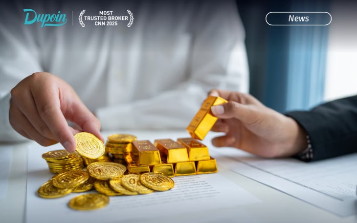 XAUUSD Berpeluang Menguat Hari Ini, Dupoin Futures Cermati Level 4.277