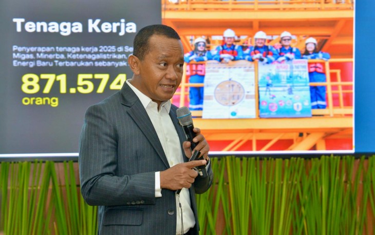 Menteri ESDM Bahlil Lahadalia 