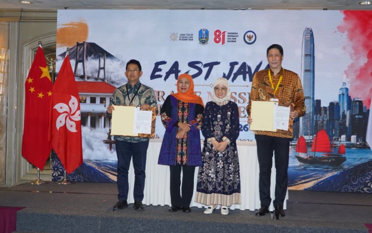Kegiatan Misi Dagang dan Investasi Pemerintah Provinsi Jawa Timur yang digelar di Regal Hotel Hong Kong pada Kamis (23/7). 
