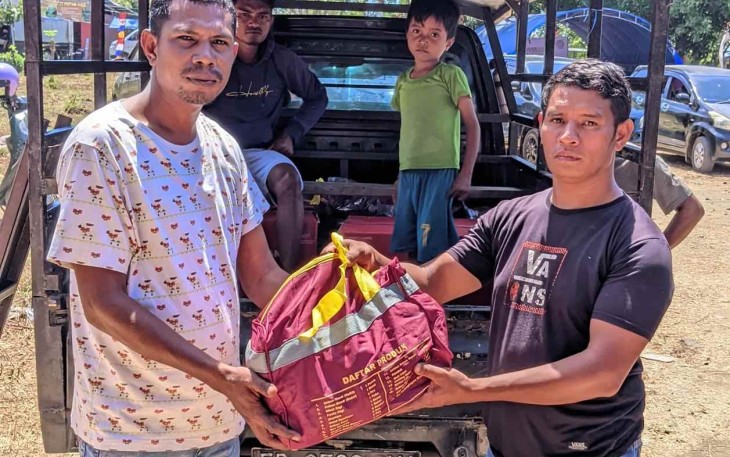 Bantuan logistik Kemensos untuk warga Nagekeo