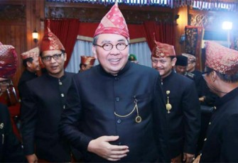 Gubernur Bengkulu Ridwan Mukti saat menghadiri paripurna istimewa HUT Bengkulu Selatan ke 68, Rabu (8/3/2017).