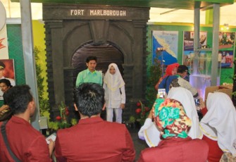 Miniatur Benteng Marlborough Tempat Selfie Favorite di KTNA Aceh 