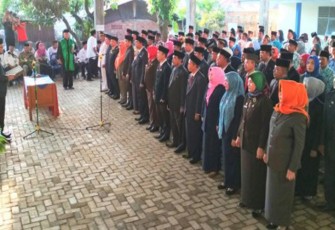 Sekda Kota Marjon, M.Pd melantik 3 pejabat eselon II dan ratusan pejabat eselon III dan IV