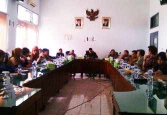 Tim Stirrd bersama DPRD Seluma saat membahas kesepakatan kerjasama penanggulangan bencana di daerah