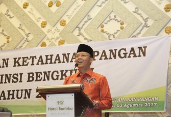 Rapat Koordinasi Dewan Ketahanan Pangan Provinsi Bengkulu.