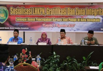  Sosialisasi Laporan Hasil Kekayaan Pejabat Negara (LHKPN)