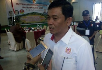 Ketua KONI Bengkulu Mufran Imron