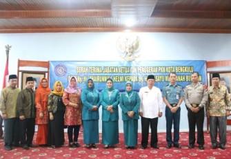 Serah Terima Jabatan Ketua Tim Penggerak PKK kota Bengkulu