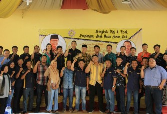 Plt Gubernur Bengkulu Menjadi Narasumber 'Bengkulu Kini dan Esok Pandangan Anak Muda Zaman Now'