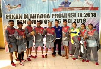 Tim Sepak Takraw Bengkulu Selatan Porprov Bengkulu Ke IX Tahun 2018