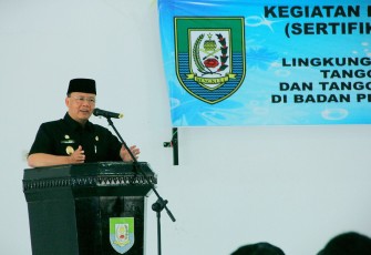 Plt Gubernur Bengkulu Rohidin Mersyah membuka Kegiatan Pembekalan dan Uji Kompetensi.