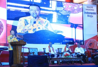 Rohidin dalam sambutan membuka Dialog Nasional 19 Indonesia Maju di Bengkulu, Sabtu (4/8).