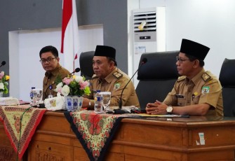 Sekda Provinsi Bengkulu Nopian Andusti Hadiri Acara Evaluasi  Kinerja Penyelenggaraan Pemerintahan Daerah 