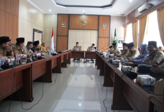 Wakili Plt Gubernur Bengkulu, Asisten III Setda Provinsi Bengkulu Gotri Suyanto pimpin Ekspose Rencana Penyelenggaraan Gelar Teknologi Tepat Guna Nasional XXI Tahun 2019.
