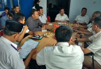 Dinas Perhubungan Kota Bengkulu gelar rapat LPJU bersama PT. PLN