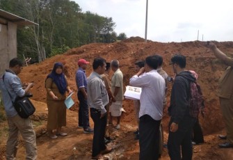 Sidak Komisi II DPRD Kota Bengkulu di Perumnas Griya Betungan