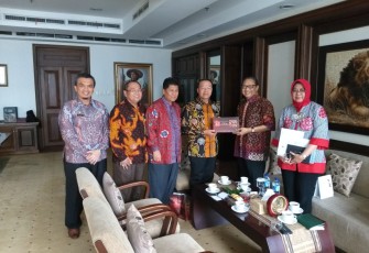 Plt Gubernur Bengkulu Rohidin Mersyah Bersama Menteri Perdagangan RI Enggartiasti Lukito