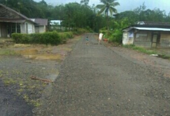 Peningkatan jalan lingkungan Gang Karsono Desa Marga Sakti, Kecamatan Padang Jaya, Kabupaten Bengkulu Utara