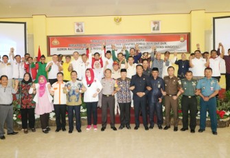 Polda Bengkulu Deklarasi Pemilu Damai Bersama Instansi Terkait